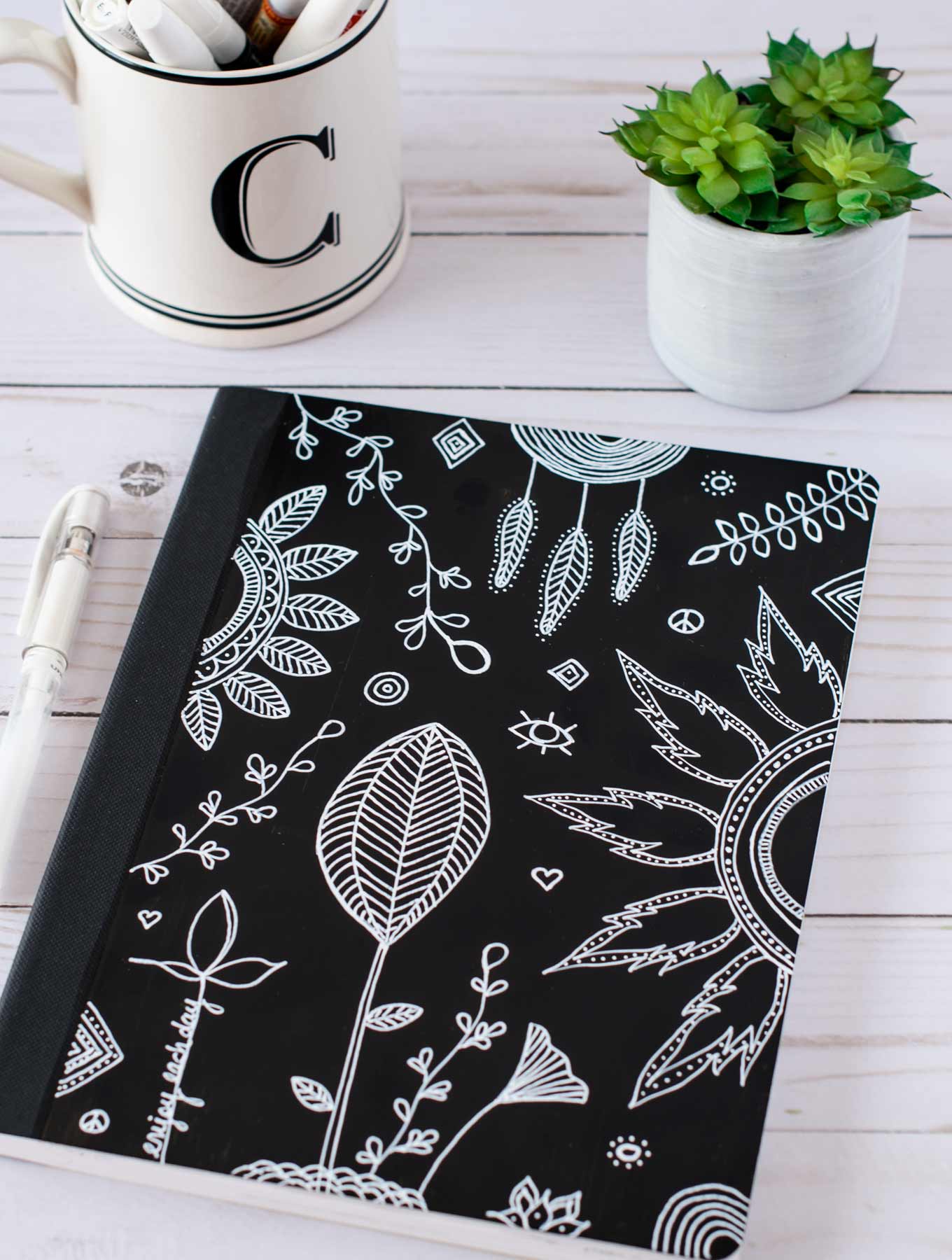notebook cover design diy