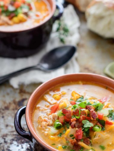 Southwest Chicken Corn Chowder